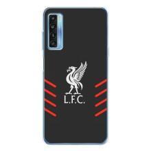 Силіконові Чохли з принтом Футбол на TCL 20L Plus – Емблема Liverpool