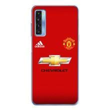 Силіконові Чохли з принтом Футбол на TCL 20L Plus – Man United