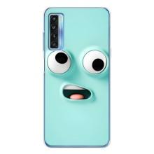 Силиконовые Чехлы (смешные стикеры) для TCL 20L Plus – мордочка