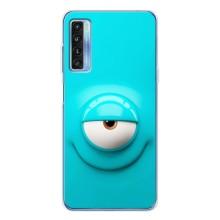 Силиконовые Чехлы (смешные стикеры) для TCL 20L Plus – Одноглазик