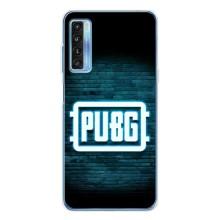 Чехол (TPU) с картинкой "Лого Пабг" на 20Л Плюс – Лого PUBG