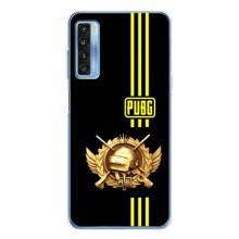 Чехол (TPU) с картинкой "Лого Пабг" на 20Л Плюс – Лого PUPG