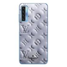 Текстурний Чохол Louis Vuitton для 20Л Плюс – Білий ЛВ