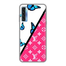 Брендновые Чехлы для TCL 20L - (PREMIUMPrint) (Мода LV)
