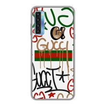 Брендновые Чехлы для TCL 20L - (PREMIUMPrint) (Стиль GUUCI)