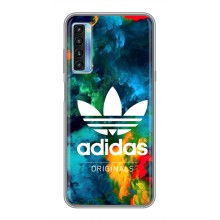 Чехлы Адидас для TCL 20L (AlphaPrint) (Яркий Адидас)
