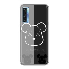 Чехлы для TCL 20L - Bearbrick Louis Vuitton (PREMIUMPrint) (БеарБрик глаза)