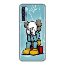 Чехлы для TCL 20L - Bearbrick Louis Vuitton (PREMIUMPrint) (Плач Bearbrick)