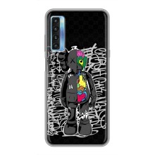 Чехлы для TCL 20L - Bearbrick Louis Vuitton (PREMIUMPrint) (Стиль Bearbrick)