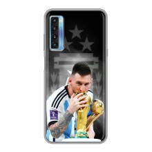 Чехлы для TCL 20L (Leo чемпион) (AlphaPrint) (Месси Чемпион)