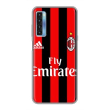 Чехлы для TCL 20L (VPrint) - Футбольные клубы (Milan)