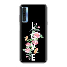 Чехлы для любимой на 20Л (VPrint) (Цветы LOVE)