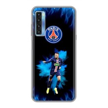 Чехлы Килиан Мбаппе для TCL 20L (Мбаппе в огне)