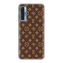 Чехлы Луи Витон для TCL 20L (AlphaPrint - LOUIS VUITTON) (фон LOUIS VUITTON)