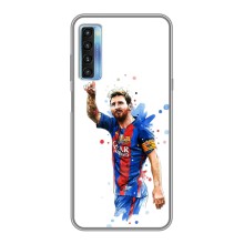 Чехлы Месси для TCL 20L (AlphaPrint) (Лео Месси)