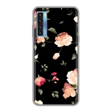 Чехлы с Цветами для TCL 20L (VPrint) (Розочки)