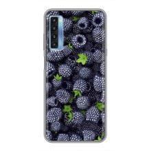 Чехлы с Фруктами для TCL 20L (VPrint) (Ежевика)