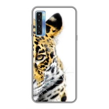 Чехлы с картинками животных TCL 20L (Леопард)