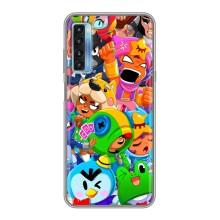 Чехлы Brawl Stars для TCL 20L (AlphaPrint)