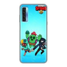 Чехлы Brawl Stars для TCL 20L (AlphaPrint)