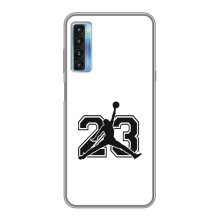 Чехлы для TCL 20L - с картинкой JORDAN (AlphaPrint) (Jordan 23)