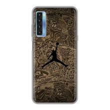 Чехлы для TCL 20L - с картинкой JORDAN (AlphaPrint)