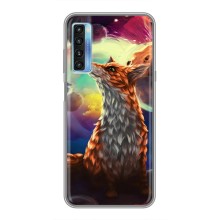 Чохли з картинкою Лисичка для TCL 20L (VPrint) (Лисичка в космосі)