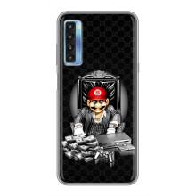 Чехлы с крутыми принтами для TCL 20L - (PREMIUMPrint) (Супер Марио)
