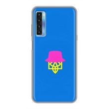 Чехлы для TCL 20L  Укр. Символика (AlphaPrint) (Шапка на гербу)