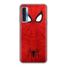 Чехол с человеком пауком для TCL 20L - (AlphaPrint) (Паук (Марвел))