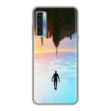 Чехол с человеком пауком для TCL 20L - (AlphaPrint) (Паук человек)
