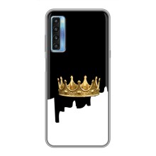 Чехол (Корона на чёрном фоне) для 20Л (Золотая корона)