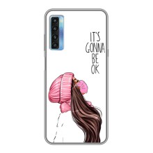 Чохол з друком для TCL 20L - (Мода) (AlphaPrint) (Коронавірус)