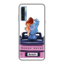 Чохол з друком для TCL 20L - (Мода) (AlphaPrint) (На машині)