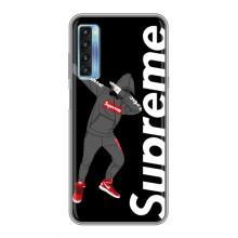 Чеохол для TCL 20L з картинкою Supreme (AlphaPrint)