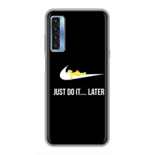 Чехол с Симпсонами для TCL 20L (VPrint) (Гомер Later)