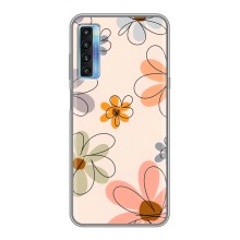 Чехол с цветочным принтом на 20Л (Разноцветные цветы)