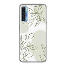 Чехол цветочный дизайн для TCL 20L