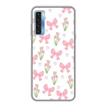 Чехол с бантиками на 20Л (Банты и цветы)
