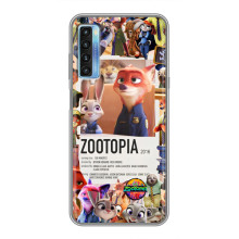 Чохол Зоотрополіс на TCL 20L – Колаж Зоо