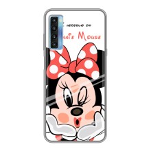 Эксклюзивный чехол для TCL 20L (AlphaPrint - Мультяшные) (Маус Минни)