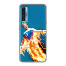 Чохол з принтом Фантастична четвірка для TCL 20L – Людина-факел