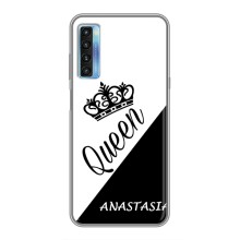 Именные  Женские Чехлы для TCL 20L (ANASTASIYA)