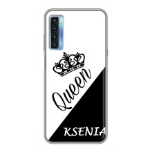 Именные  Женские Чехлы для TCL 20L (KSENIA)