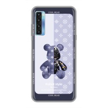 Крутые Чехлы Луи Виттон для TCL 20L (AlphaPrint) (Медвежонок LV)
