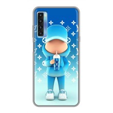 Крутые Чехлы Луи Виттон для TCL 20L (AlphaPrint) (Парень LV)