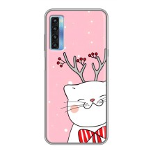Новогодние Чехлы для 20Л (VPrint) (Зимний кот)