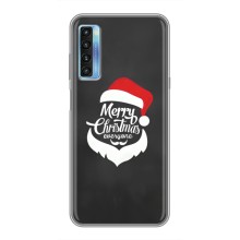 Рождественские Чехлы для TCL 20L (VPrint) (Санта Крисмас)