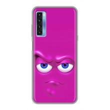 Чохли (ТПУ) (смішні стікери) для TCL 20L – Хитра мордочка