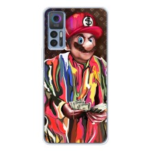 Брендновые Чехлы для TCL 30 Plus - (PREMIUMPrint) (Mario LV)